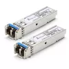 Extralink SFP 1.25G moodul, 2-pakend, 1.25Gbps, LC/UPC, 1310nm, 20km, ühemoodiline, DOM