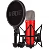 Stuudiokondensaator mikrofon RØDE NT1 Signature Red — kardioidne, 20–20000 Hz, -32 dB tundlikkus, XLR (3 kontaktiga), 313 g