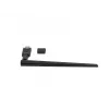 Sisemine WLAN-kaart LANBERG NC-1200-WIE — Kaheribaline USB WLAN-adapter, RTL8812BU, kuni 1200 Mbit/s, väline 2x2 antenn (5 dBi), must
