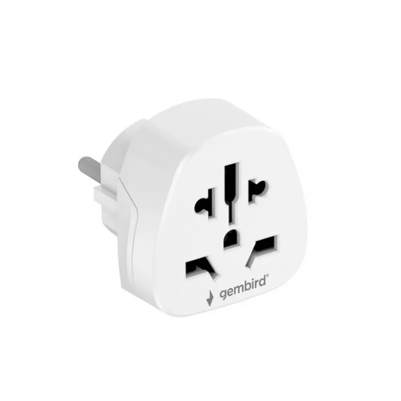 Reisiadapter GEMBIRD A-AC-EUMINTF – maailmapistikust EL-i pistikupessa, 15A