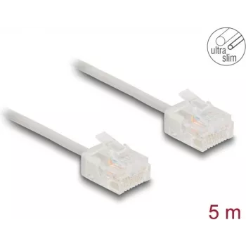 DeLOCK RJ45 võrgukaabel Cat.6 5m Hall