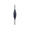 Juhtmega mänguripeakomplekt GEMBIRD GHS-05-O, kõrvaklapid ümber kõrvade, 20–20000 Hz, 2 m kaabel, 250 g, oranž/must