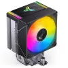Jonsbo CR-1400 EVO ARGB CPU-jahuti, 92 mm, must