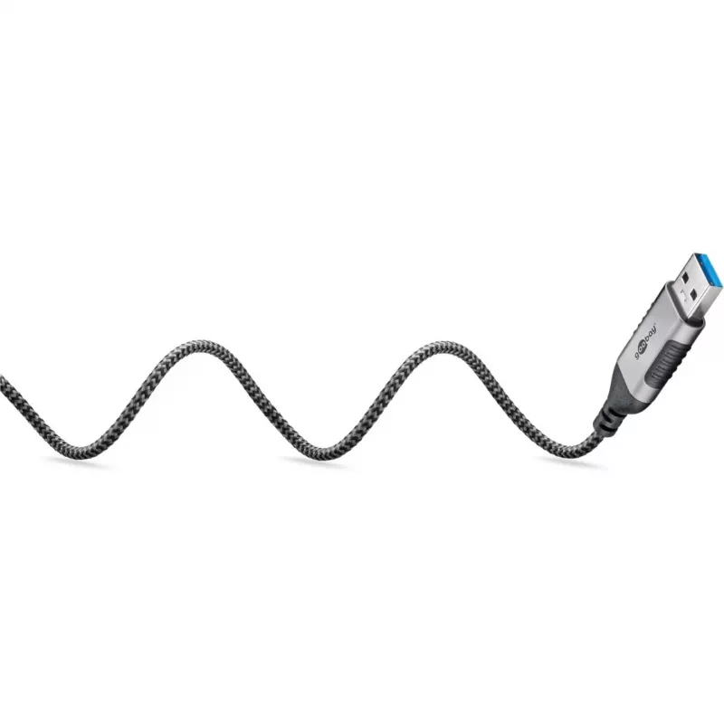 Goobay Etherneti-kaabel USB-A 3.0 - RJ45, õhuke, 3 m - ühendab ruuteri, modemi või (74396)