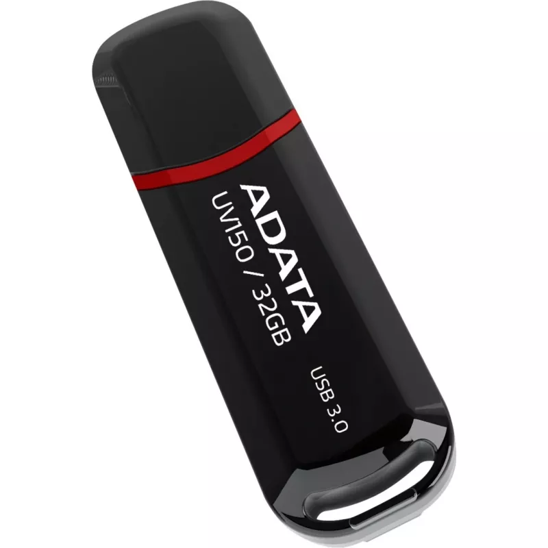 ADATA AUV150-32G-RBK USB-mälupulk 32 GB USB Type-A 3.2 Gen 1 (3.1 Gen 1) Must