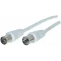Koaksiaalkaabel shiverpeaks Basic-S 1,5 m IEC valge