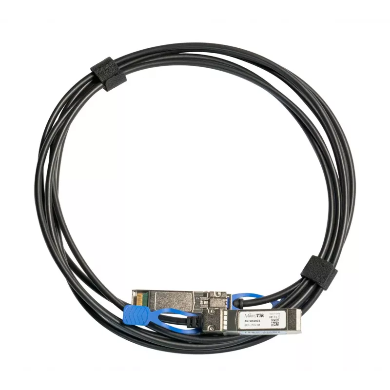Võrgukaabel MikroTik XS+DA0003 SFP/SFP+/SFP28 InfiniBand 3m Must