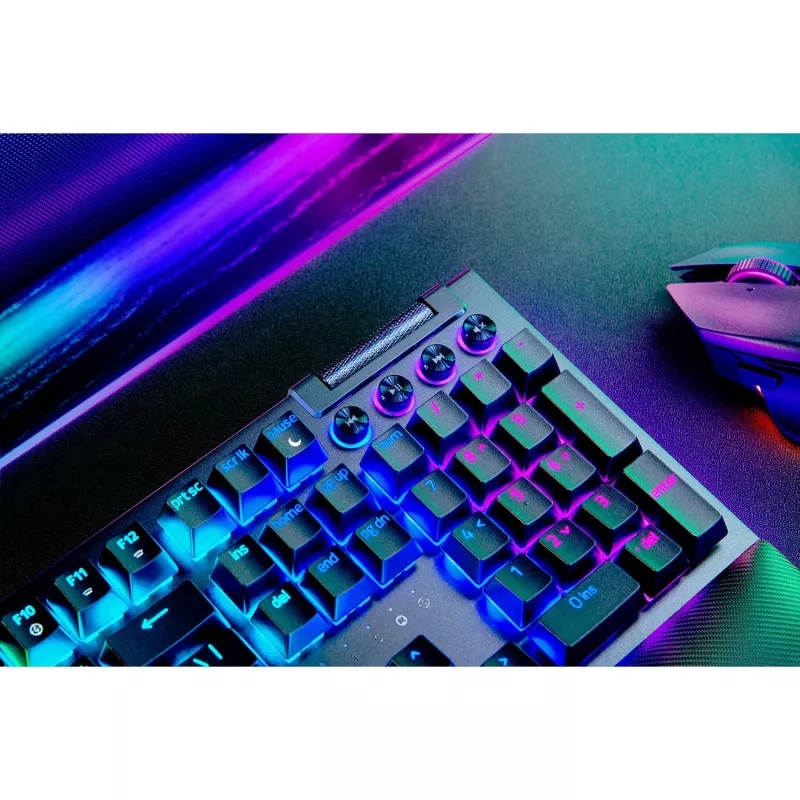 Razer MustWidow V4 Pro klaviatuur mängimiseks USB QWERTZ saksa must