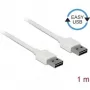 USB-kaabel DeLOCK 85193 USB 2.0 1 m valge