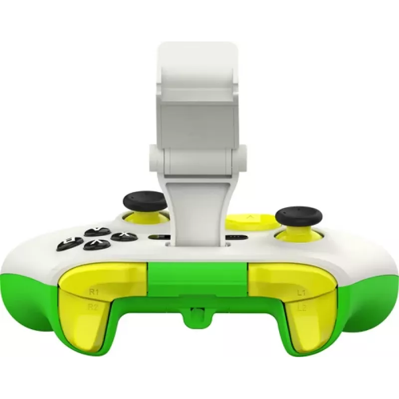 Gamepad RiotPWR RP1925ESL USB USB-C juhtmega roheline valge kollane