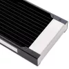 Radiaatoriplokk Watercool 24101 — messing/vask/roostevaba teras, 278×120×30 mm, must