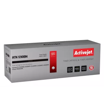 Activejet ATK-590BN tooner (asendus Kyocera TK-590BK-le; Supreme; 7000 lehekülge; must)