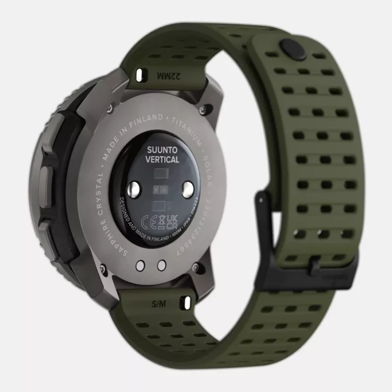 Suunto Vertical 3.56 cm (1.4) Punktmaatriks 49 mm 280 x 280 pikslit Puuteekraan Must GPS (satelliit)