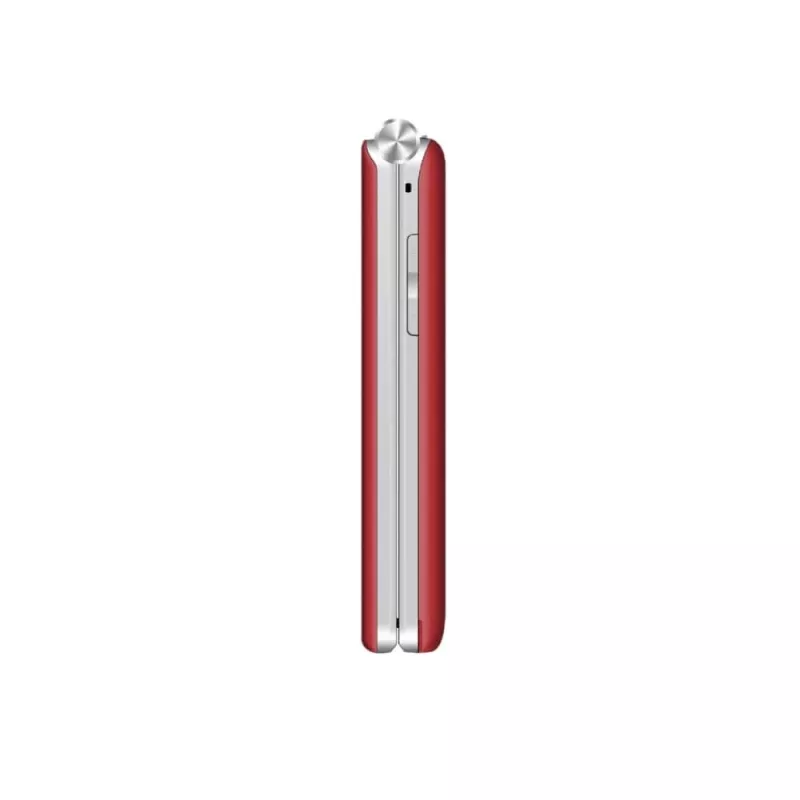 Tava-telefon MAXCOM MaxCom Comfort MM835 klapp, kahe SIM-kaardi tugi, 3,5-tolline (8,89 cm) 320×480, 1400 mAh, punane