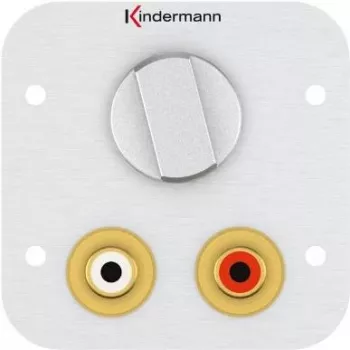 Pistikupesa 2 x RCA Kindermann 7441000518