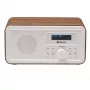 Raadio DENVER DAB-30DW DAB/FM lauaraadio tume puidust viimistlusega
