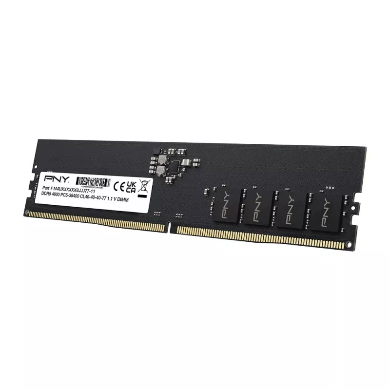 Lauaarvuti mälu PNY 8GB DDR5 5600 DIMM (MD8GSD55600-SB)