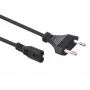 Toitekaabel MACLEAN MCTV-809 — 1,5 m, toitepistik tüüp C kuni C1 ühenduspesa, 220–250 V