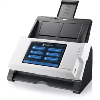 Plustek eScan A350 Sharepoint ADF-skanner 600 x 600 DPI A4 Must, Valge