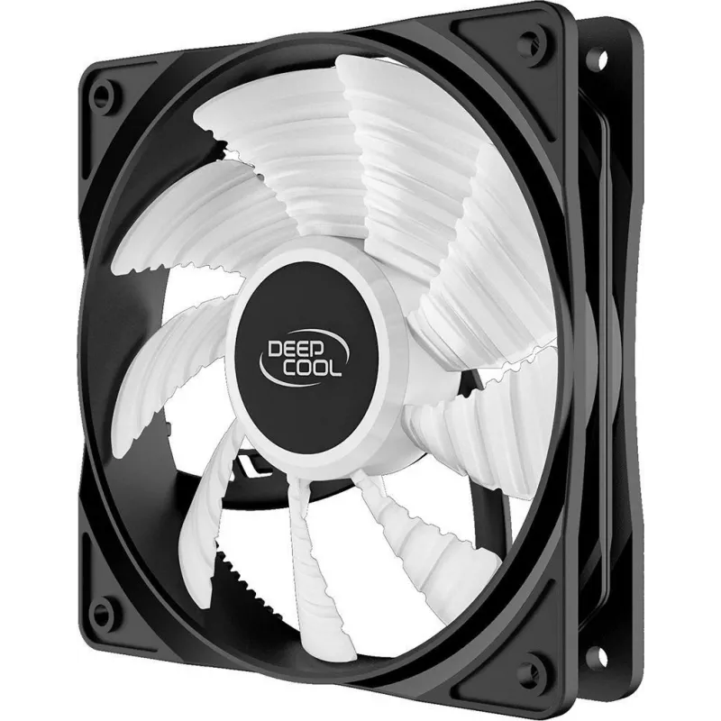 DeepCool RF120B Arvuti korpuse ventilaator 12 cm Must, poolläbipaistev 1 tk