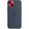 Apple iPhone 14 Plus MagSafe silikoonümbris Tormisinine