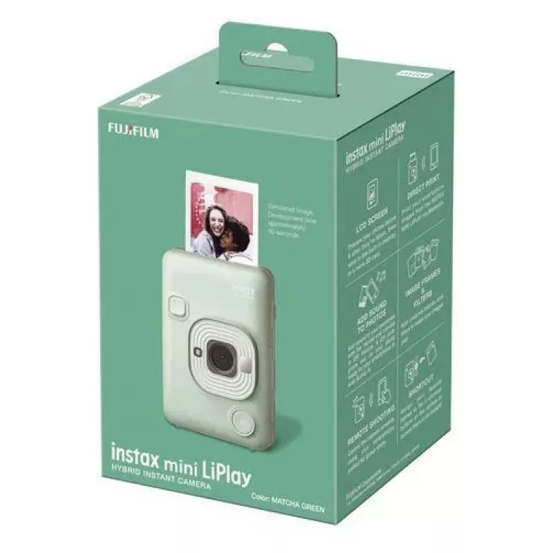 Fujifilm Instax mini LiPlay 1/5 2560 x 1920 pikslit 86 x 54 mm CMOS Roheline