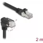 DeLOCK võrgukaabel Must 2 m Cat6 SF/UTP RJ-45