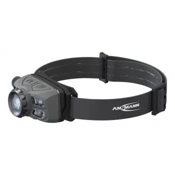 Ansmann HD450FRS Must, hall peapaela taskulamp LED