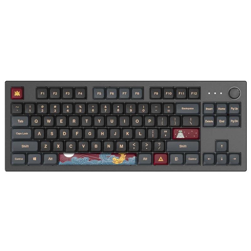 Montech MKey TKL Darkness mänguklaviatuur - GateronG Pro 2.0 Punane (US)