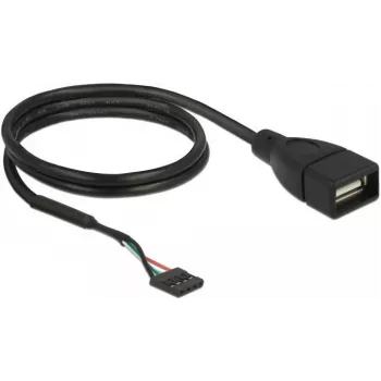USB-kaabel DeLOCK 85671 0,6 m must