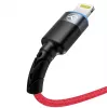 USB–Lightning andmekaabel Tellur, 3 A, 1,2 m, LED-indikaator, punane