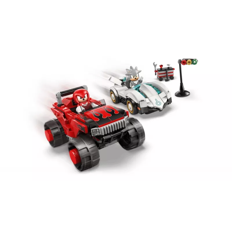 LEGO SONIC THE HEDGEHOG 77118 Silveri auto vs Knucklesi koletisauto