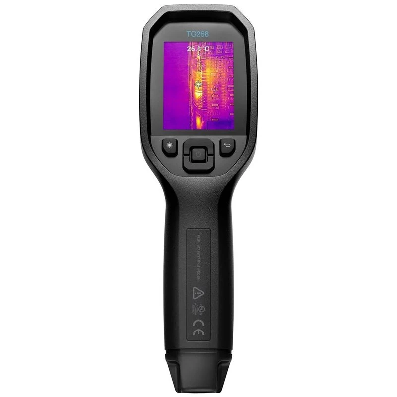 FLIR TG268 infrapunatermomeeter -25 kuni +400°C must sisseehitatud ekraan LCD 320 x 240 pikslit