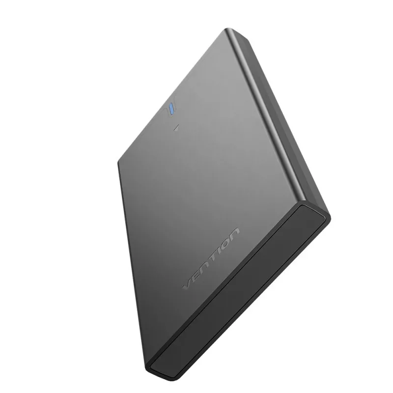Vention 2,5-tolline SATA-kõvaketta korpus (USB 3.0 Micro-B) Must