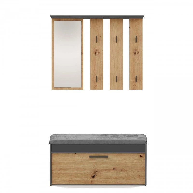 Topeshop GAR PARMA ANT/ART entryway Kapp