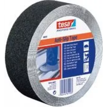 Libisemisvastane teip Tesa 60950-00001-00, must, 50 mm x 15 m