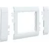Hager Rahmenblende 55 modular OT 80halogenfrei verkehrsweiß GR0800A9016