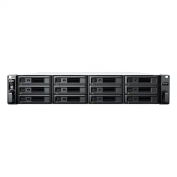 Synology RackStation RS2423+ NAS/salvestusserver Rack (2U) Ryzen Embedded V1780B 8 GB DDR4 0 TB DiskStation Manager Must, Hall