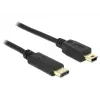 USB-kaabel DeLOCK 2m USB2.0-C Mini-USB B 83336