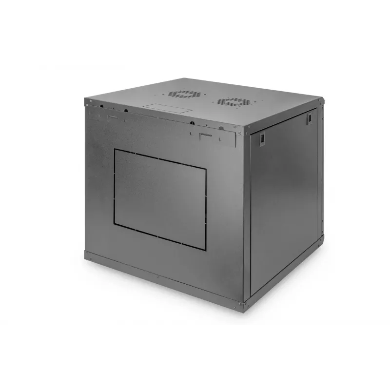 Seinale paigaldatav riiul Digitus DN-19 09U-6/6-EC-SW