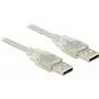 USB-kaabel DeLOCK 83891 USB 2.0 5 m Läbipaistev
