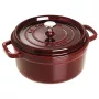 Malmist ümarpott Staub 3,8 L Grenadine – mahutavus 3,8 L, emailitud sisepind