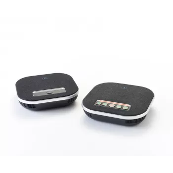 Konverentsikõlar Boom Collaboration GEMINI sisseehitatud mikrofoniga, Bluetooth ja USB, must