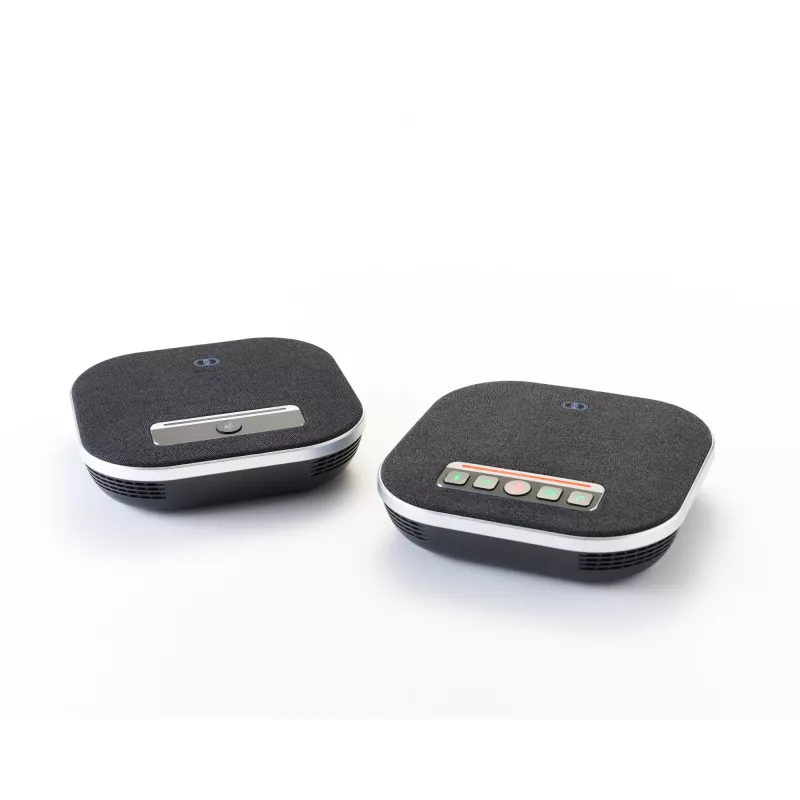 Konverentsikõlar Boom Collaboration GEMINI sisseehitatud mikrofoniga, Bluetooth ja USB, must