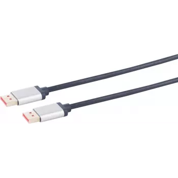 DisplayPort-kaabel ShiverPeaks 1,0 m — DisplayPort 1.4, 1,0 m pikkus