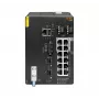 Hewlett Packard Enterprise HPE Aruba 4100i - Lüliti - 8 x 10/100/1000 (PoE klass 4) + 4 x 10/100/1000 (PoE klass 6) + 2 x SFP+ - DIN-riiulile paigaldatav - PoE klass 4 / PoE klass 6