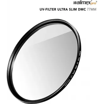 Kaamera UV-filter walimex pro õhuke Super DMC 77mm – 77 mm õhuke UV-kaitsefilter