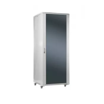 SOMI Networks | 37U, 19″ vabaltseisev kapp | 37U-60/60NAC | Hall | Maksimaalne kandevõime 800 kg; Eemaldatavad ja lukustatavad külgpaneelid; Klaasuksed; Kokku panemata | Sügavus: 60 cm