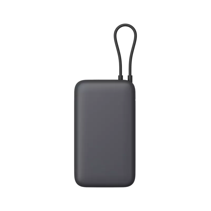 Akupank Xiaomi 20000mAh integreeritud kaabliga, tumehall, mudel 61828