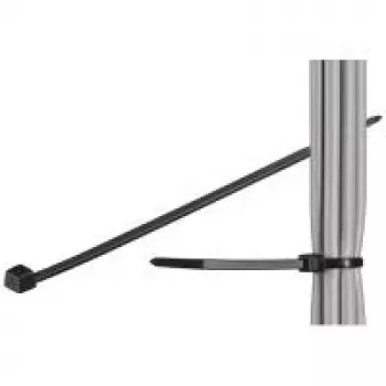 Kaabliside Goobay KB 200 Nailon Must 200 mm